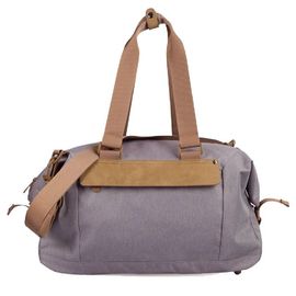 Γκρίζα αδιάβροχη Duffel χρώματος τσάντα/ελαφρύ προσαρμοσμένο τσάντα λογότυπο ταξιδιού