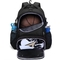 Προσαρμοσμένη αδιάβροχη τσάντα μπάσκετ αθλητική τσάντα με ξεχωριστό κάλυμμα μπάλας και χώρο παπουτσιών