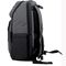 Μαύρη γκρίζα τσάντα δημοτικού σχολείου της Οξφόρδης υλική με τις τσέπες Elasticized