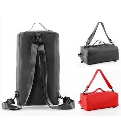 Μαύρη/γκρίζα τσάντα νερού αθλητικής γυμναστικής αποσκευών ταξιδιού συνήθειας ανθεκτική