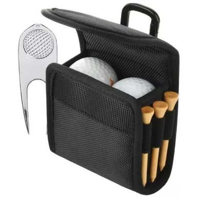 Νάυλον γκολφ σακουλών σφαιρών γκολφ μέσης τσαντών τσάντα αποθήκευσης εξαρτημάτων γκολφ κατόχων υπαίθρια