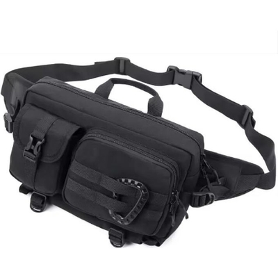 Άνδρες Outdoor Crossbody Fanny Pack Πολυδιάστατη πεζοπορία στήθος μέση τσάντα τσάντα