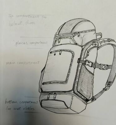 Αθλητική Τσάντα Εξωτερικών Αθλημάτων Ανθεκτική στο Νερό Κατασκευή από Πολυεστέρα Προσαρμοσμένο Λογότυπο Ιδανική για Γυμναστήριο, Πεζοπορία και Ταξίδια