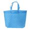 Μπλε ρόδινο χρώμα που διπλώνει τις μη υφαμένες επαναχρησιμοποιήσιμες τσαντών τσάντες παντοπωλείων Eco φιλικές