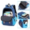 Νάυλον τσάντα δημοτικού σχολείου συνήθειας 600D με την επένδυση πολυεστέρα